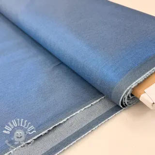 JEANS DENIM 8,5 OZ STRETCH WASHED metallic aqua silver