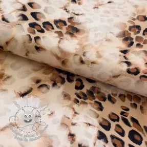 Viscose TWILL Structured Panther design A