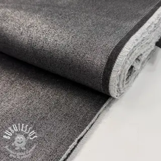 JEANS DENIM Metallic black silver