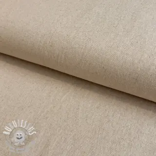 Tissu coton Lin VALENCIA off white