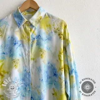 Viscose SATIN Blurricio design B