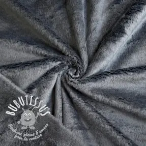 Fleece SPECIAL double sided grey