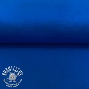 Bord-côte lisse cobalt 70