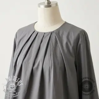 Popeline 0151 dark grey