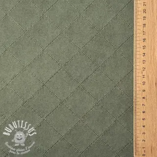 SUEDE SCUBA Diamond khaki