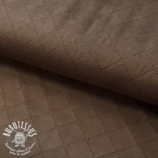 SUEDE SCUBA Diamond chocolate brown