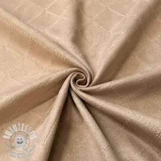 SUEDE SCUBA Diamond champagne
