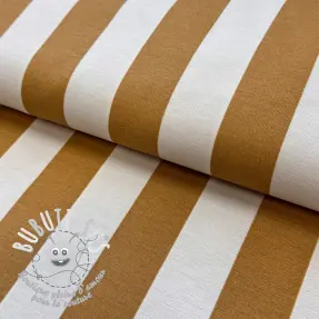 Tissu déco premium Joyful basic stripe yellow