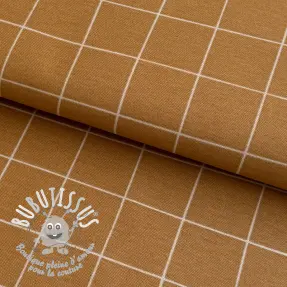 Tissu déco premium Freehand grid lines
