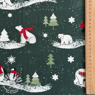 Tissu déco premium Frozen polar world army
