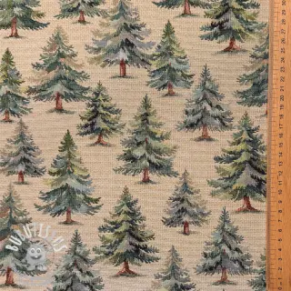 Tissu déco GOBELIN premium Pine forest whispers