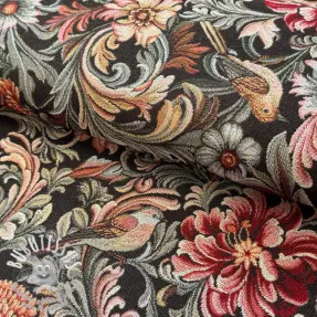 Tissu déco GOBELIN premium Bird and flower