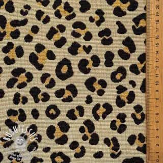 Tissu déco GOBELIN premium Animal leopard small