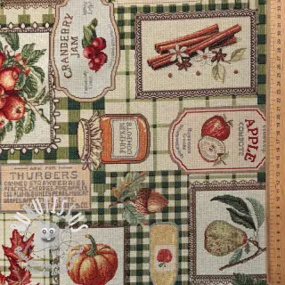 Tissu déco GOBELIN premium Cozy kitchen patch