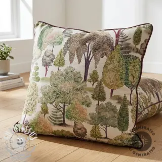 Tissu déco Linenlook Wandering tree wood digital print