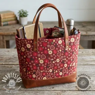 Tissu déco GOBELIN premium Little bloom art craft