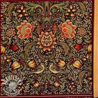 Tissu déco GOBELIN premium Graceful art craft black PANEL