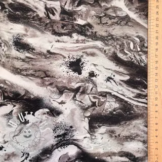 Jersey Marble anthracite digital print