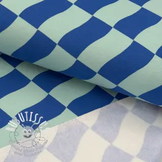Sweat envers minkee SOFT Checks mint blue