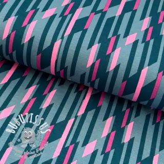 Tissus pour femmes PUNTA DI ROMA Abstract dark mint