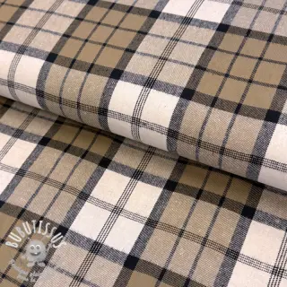 Scottish RECYCLED Checks ecru