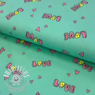 Jersey NEON Love mint