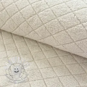 Tissu de manteau TEDDY Diamond beige