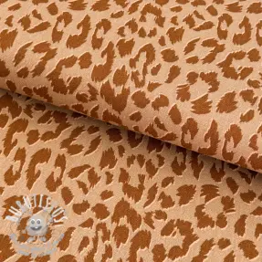 Lin avec viscose WASHED Animal skin sand