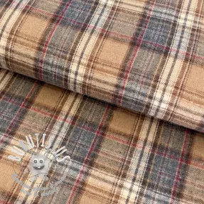 Scottish Check YARN DYED BRUSHED Zoe