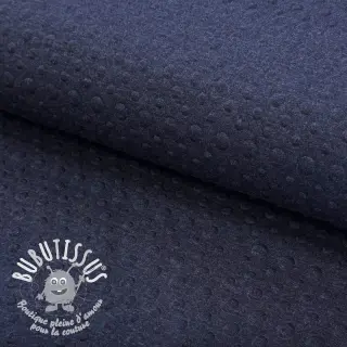 Sweat Embossed indigo melange