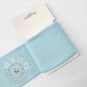 Bord-côte CUFF 7 cm light blue