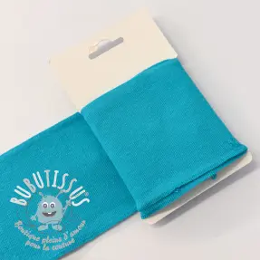Bord-côte CUFF 7 cm turquoise