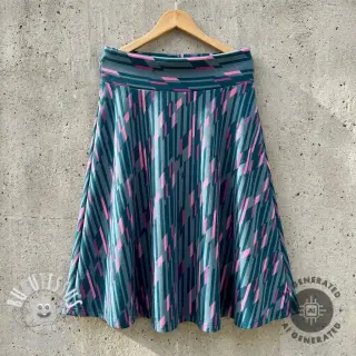 Tissus pour femmes PUNTA DI ROMA Abstract dark mint