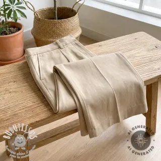 TENCEL avec lin beige