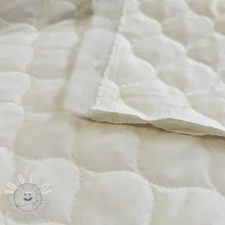 Tissu matelassé Round ecru