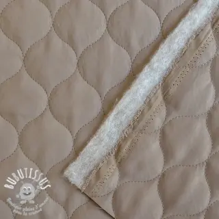 Tissu matelassé Round sand