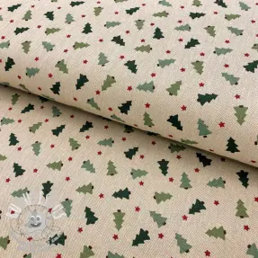Tissu déco Linenlook Xmas tree