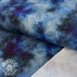 Sweat TIE-DYE blue digital print