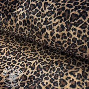 Fleece Animal pattern brown
