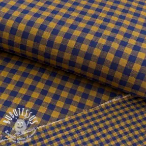 Tissu double gaze/mousseline YARN DYED Stripes and checks design G