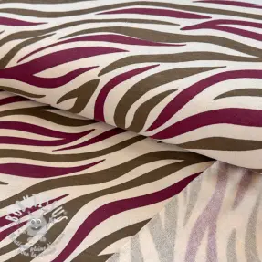 Sweat envers minkee Animal skin burgundy SIMPLY NATURAL