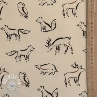Sweat envers minkee SOFT Forest animals SIMPLY NATURAL