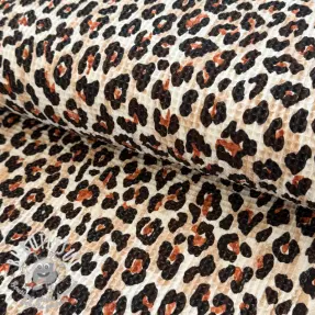 Tissu nid d’abeille Animal skin digital print