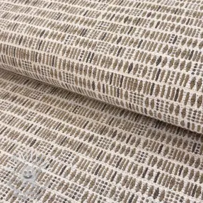 Tissu déco jacquard Quinoa lin