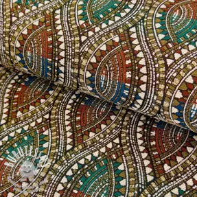 Tissu déco jacquard Yetu multico