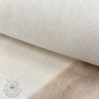 Tissu velours cotelé STRUCTURE cream