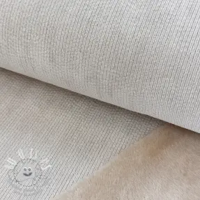 Tissu velours cotelé STRUCTURE natural