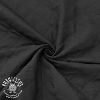 Tissu matelassé JACKIE black