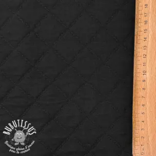 Tissu matelassé JACKIE black