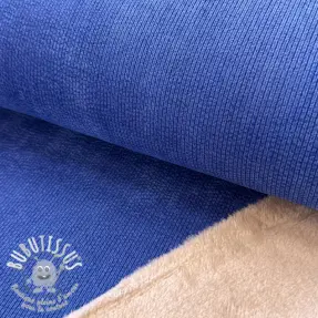 Tissu velours cotelé STRUCTURE blue